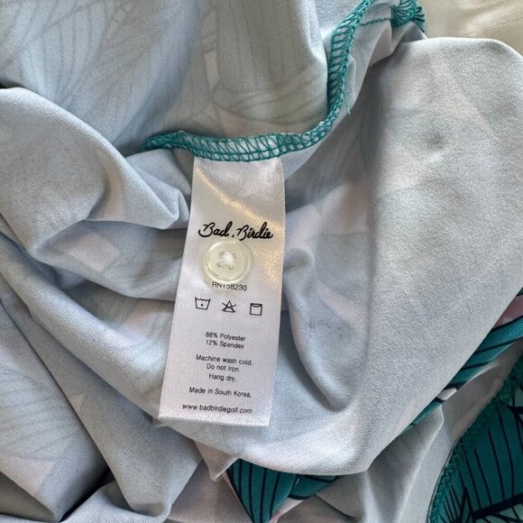 Bad Birdie Palmnado Floral Polo Shirt - Picture 8 of 9